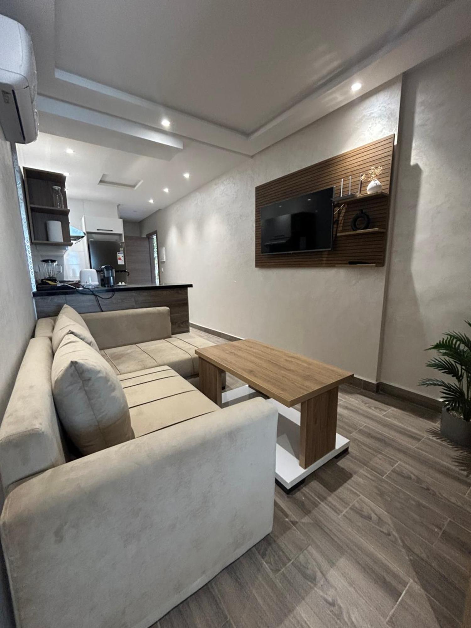 Splendide Studio Haut Standing En Face De La Marina Et A 200 M Du Port De Tanger - 1 Chambre Double Ngoại thất bức ảnh